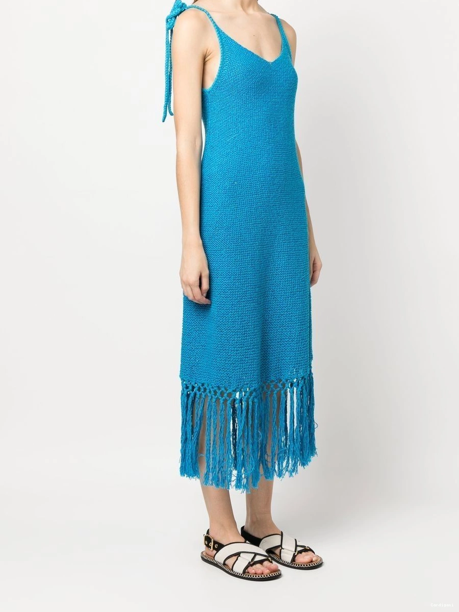 Affordable Beach Alanui Women At The midi dress Sunset crochet 0416